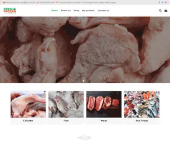 Freshandfrozenng.com(Frozen Foods) Screenshot