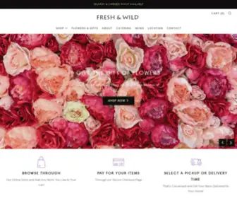 Freshandwild.ca(Fresh and Wild) Screenshot