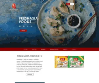 Freshasia.co.uk(Freshasia Foods) Screenshot