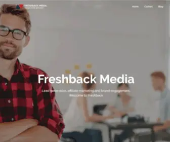 Freshbackmedia.com(Freshback Media) Screenshot