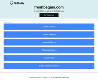 Freshbegins.com(Freshbegins) Screenshot