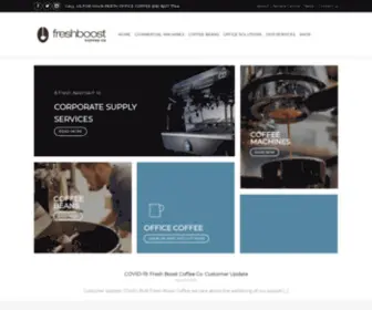 Freshboost.com.au(Commercial Coffee Machines in Perth for Rent Lease Hire) Screenshot