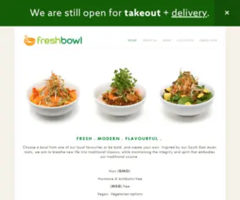 Freshbowl.ca(Freshbowl) Screenshot