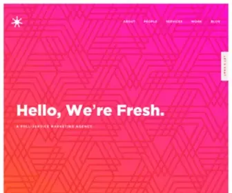 Freshbrand.ca(Fresh Inc) Screenshot