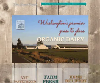 Freshbreezeorganic.com(Fresh Breeze Organic Dairy) Screenshot