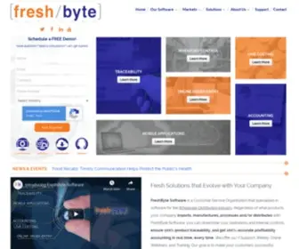 Freshbytesoftware.com(Edible Software) Screenshot