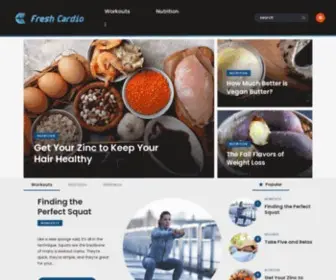 Freshcardio.com(Fresh Cardio) Screenshot