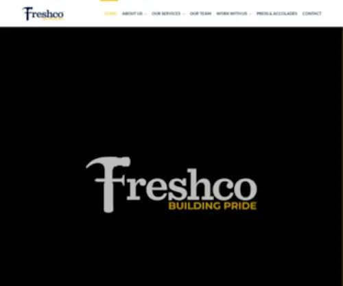 Freshco.ca(Retail Maintenance & Construction) Screenshot