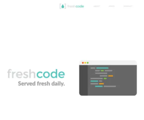 Freshcode.co(Freshcode) Screenshot