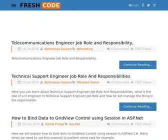 Freshcodehub.com(Fresh Code Hub) Screenshot