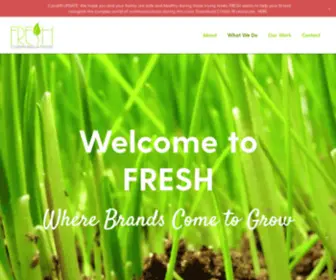 Freshcommunications.com(FRESH Communications) Screenshot