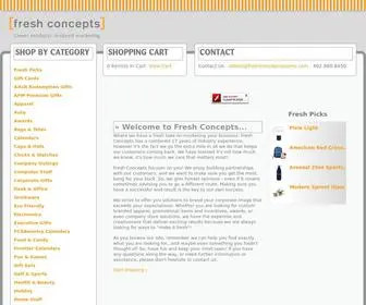 Freshconceptsstore.com(Fresh Concepts Online Store) Screenshot