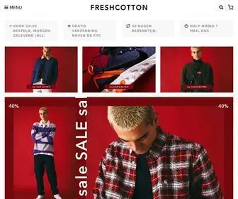 Freshcotton.com(Exclusieve streetwear & sneakers) Screenshot