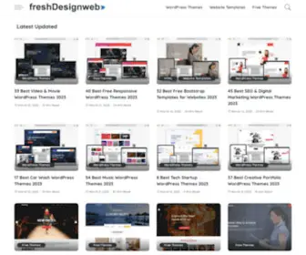 Freshdesignweb.com(Fresh Design Templates for Websites) Screenshot