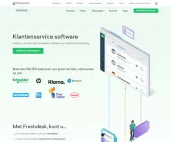 Freshdesk.nl(Klantenondersteuning Software & Ticketingsysteem) Screenshot