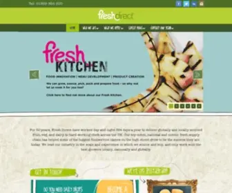 Freshdirect.co.uk(We are one of the biggest fresh food suppliers in the UK) Screenshot