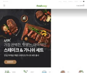 Fresheasy.co.kr(프레시지) Screenshot