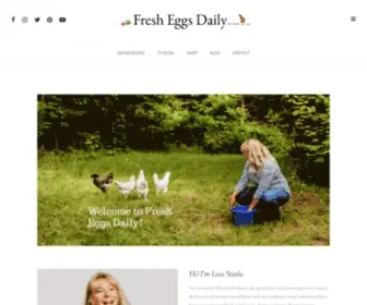 Fresheggsdaily.com(Fresh Eggs Daily) Screenshot