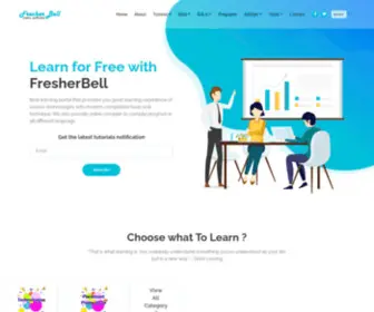 Fresherbell.com(Fresherbell Tutorial) Screenshot