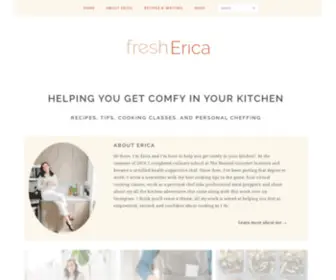 Fresherica.com(Fresh Erica) Screenshot