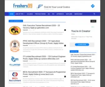 Freshers99.com(Freshers 99) Screenshot