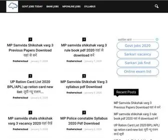 Fresherscloud.com(Sarkari Naukri) Screenshot