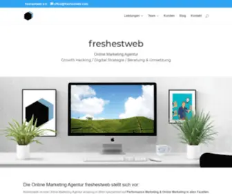 Freshestweb.com(freshestweb) Screenshot