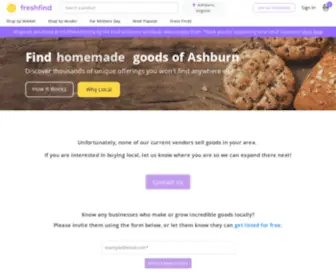 Freshfind.ca(Discover Unique Local Goods Made By Your Neighbours) Screenshot