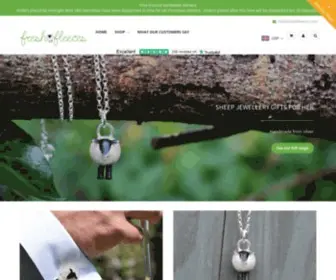 Freshfleeces.com(Silver sheep jewellery) Screenshot