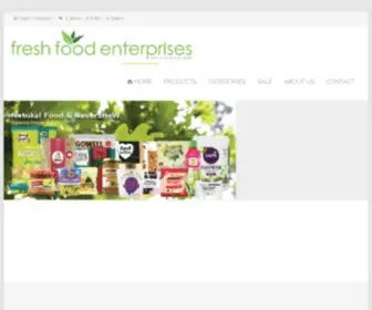 Freshfood.net.au(Fresh Food Enterprises) Screenshot