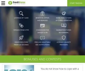 Freshforex.com(Freshforex) Screenshot