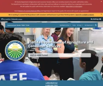Freshfromflorida.com(Florida Department of Agriculture & Consumer Services) Screenshot