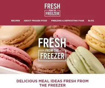 Freshfromthefreezer.co.uk(Fresh from the Freezer) Screenshot