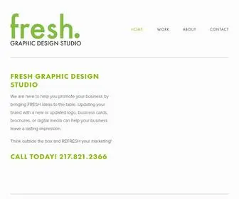 FreshgraphiCDesignstudio.com(Fresh Graphic Design Studio) Screenshot