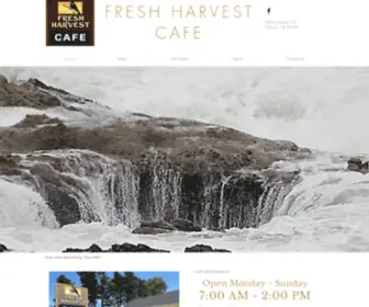 Freshharvestcafe.com(Fresh Harvest Cafe) Screenshot