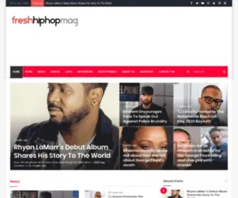 Freshhiphopmag.com(Fresh Hip Hop Mag) Screenshot