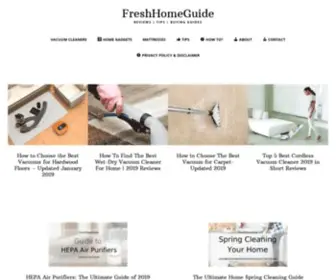 Freshhomeguide.com(Fresh Home Guide) Screenshot