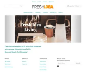 Freshidealiving.com.au(Fresh Idea Living) Screenshot