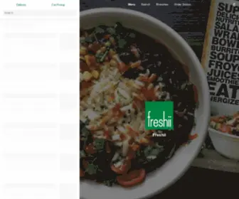 Freshiikuwait.com(Freshii Kuwait) Screenshot