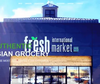 Freshimarket.com(Fresh International Market) Screenshot