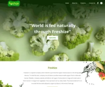 Freshize.in(Buy Pure Organic & Healthy Food) Screenshot