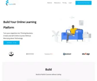 Freshlms.com(Learning Experience Platform) Screenshot