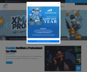 Freshlukeyecenter.com(Freshluk Eye Center) Screenshot