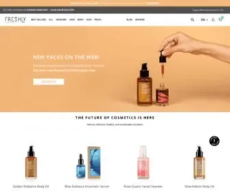 Freshlycosmetics.com(Freshly Cosmetics®) Screenshot