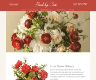 Freshlycut.com(Best Berkeley Flower Delivery. Freshly Cut) Screenshot