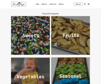 Freshlykeptfood.com(Freeze Dried Food) Screenshot