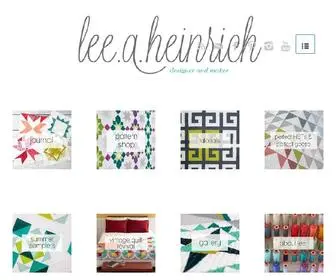 Freshlypieced.com(Modern Quilts by Lee Heinrich) Screenshot
