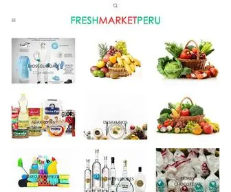 Freshmarket.pe(FRESH MARKET PERÚ) Screenshot