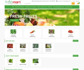 Freshmart.com.np(Freshmart best fresh vegetables shop) Screenshot