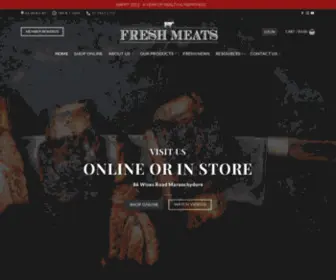 Freshmeats.com.au(Fresh Meats) Screenshot